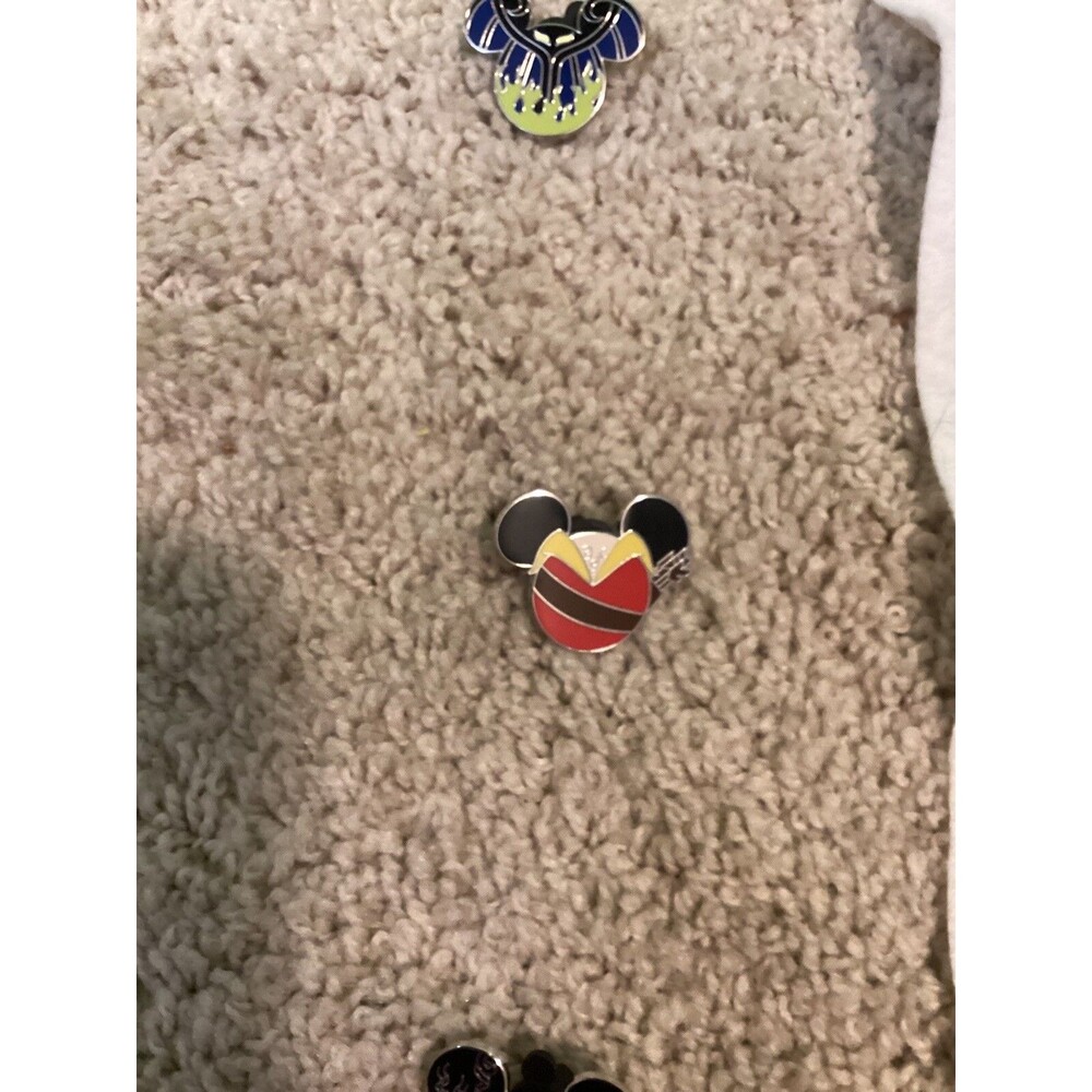 Disney Parks Mickey Mouse Head Ears Villains Icon Gaston Mystery Pin BATB